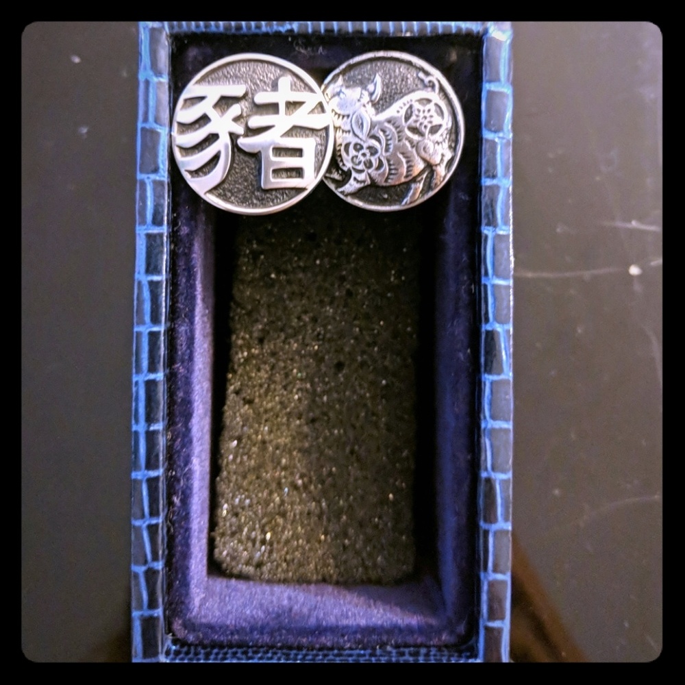 Year of the Pig Cufflinks
